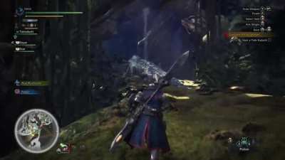Clean finisher on Tobi kidachi