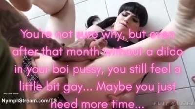 Straight Boys don't buy dildos, cutie!