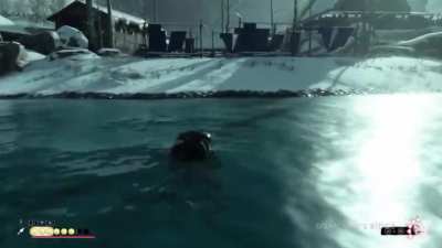 Quick tip for you guys. If you have dance of wrath you can use it to get a good starting boost when you go through water. And since you&acirc;re not in combat it won&acirc;t cost any resolve. Make sure you&acirc;re at least knee deep before you do it.