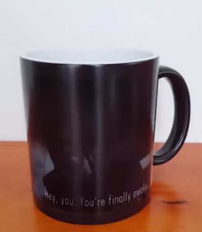 This color changing mug
