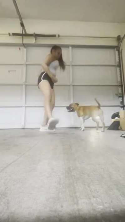 Trance will always make me dance. And Toby too :)