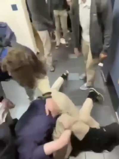 Random school fight