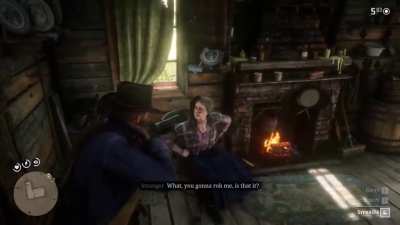 You gonna rob me?