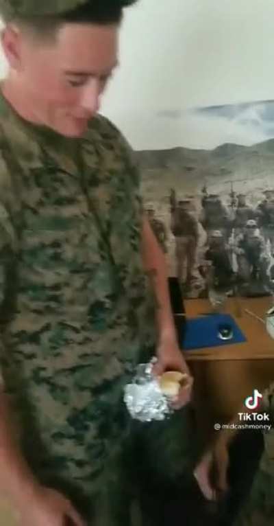 "The greatest military in the world". The military: