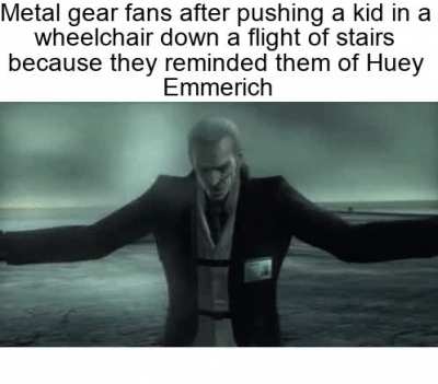 Wheel chair = huey emmerich