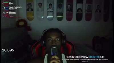 Fucking a nigga from the back with no lube