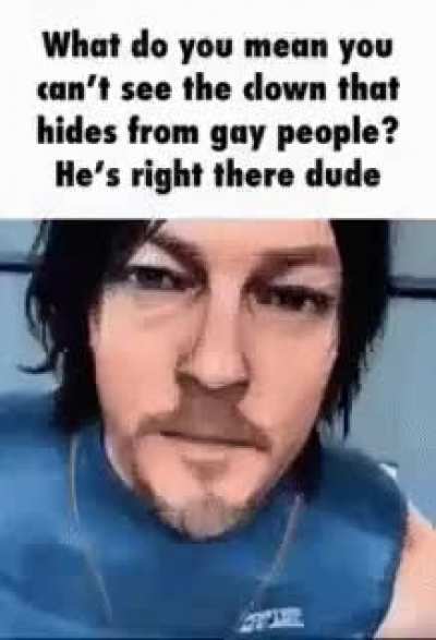 He&rsquo;s literally right there!