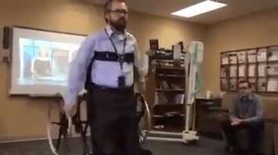 This wheelchair that allows you to "stand up"