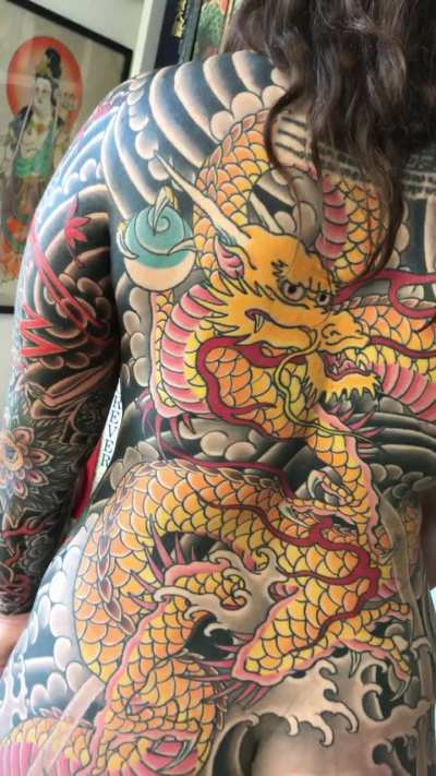 golden dragon completed, @lordwaterz , Z&uuml;rich (Switzerland)