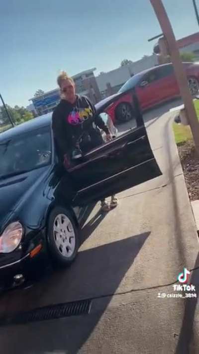 Karen gets caught trying to get a free car wash. Her small brain then implodes on the poor employee.