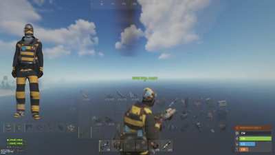 did a sick seat swap with friend mid backflip