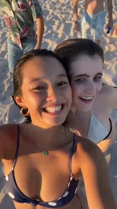 Lily Chee on a Mexico Beach
