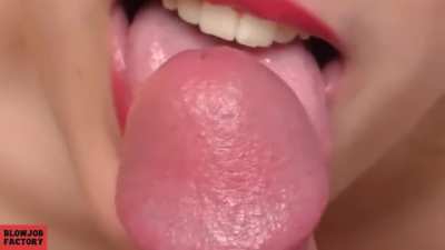 receiving a sensual blowjob is the dream