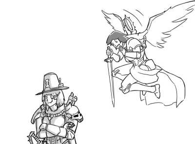 I think Celestine calling Greyfax "Katarinya" is very cute