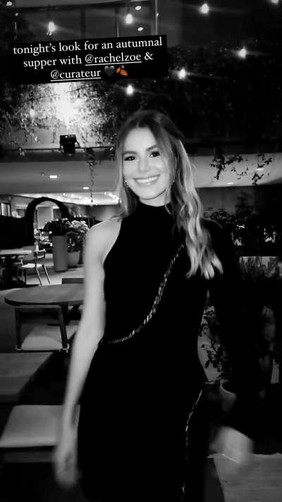 Tonight&rsquo;s look for Rachel Zoe&rsquo;s Curateur fall gathering October 2023
