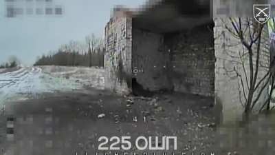 Two russian invaders were eliminated while taking shelter in a public transport stop by an FPV drone of the Ukrainian 225th Separate Assault Regiment in Huliaipole, Zaporizhzhia region. 13.04.2026