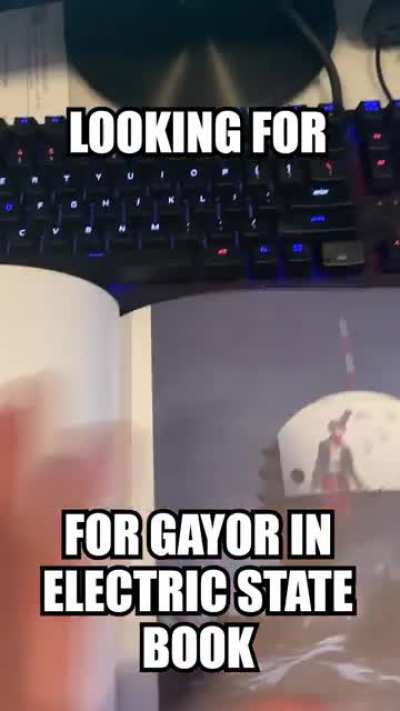 will he find it?