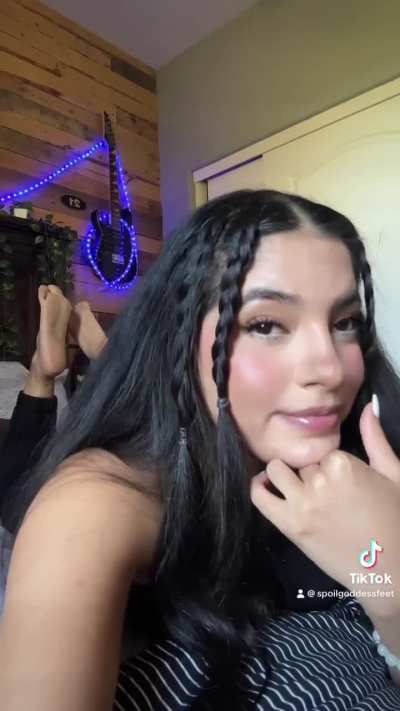 spoilgoddessfeet on tiktok 