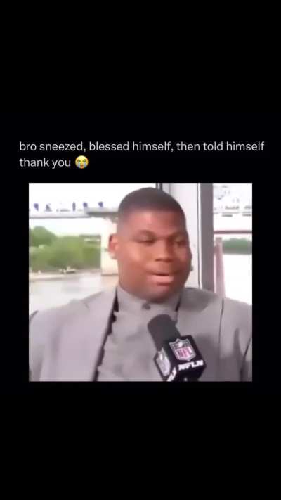 "this sneeze aint gon bless itself"