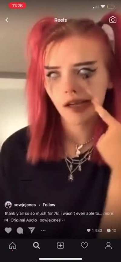 Wow she&rsquo;s so weird and edgy