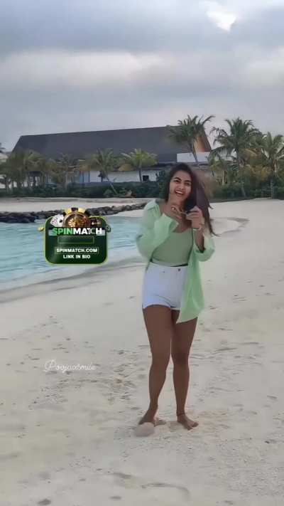 Pooja Hegde hot beach look 