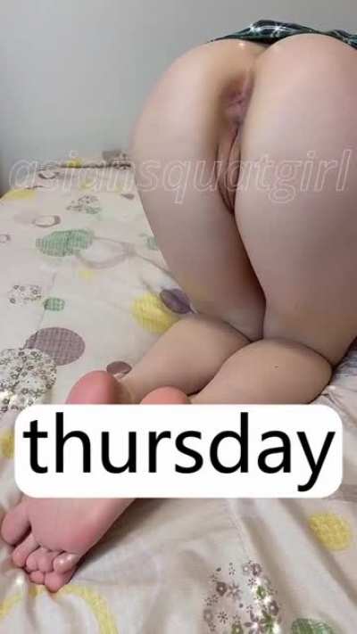 You can fuck me in a different way every day 😋