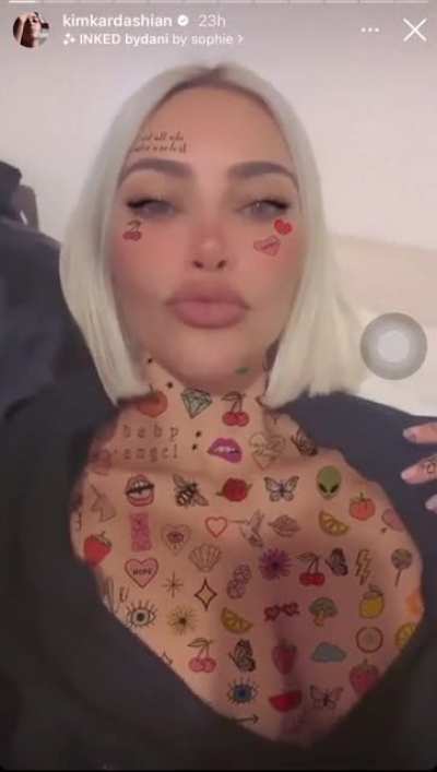 Kim Kardashian IG Story 7/29/2022