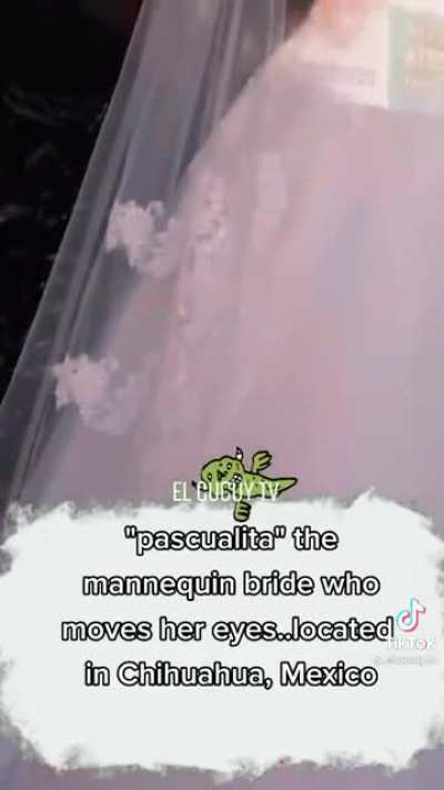 Haunted bride........ this video still freaks me out lol.