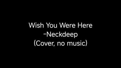 Wish You Were Here Cover
