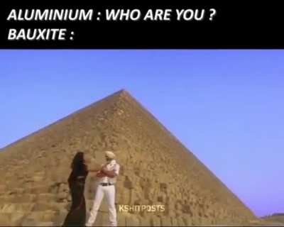 Aluminium be like...
