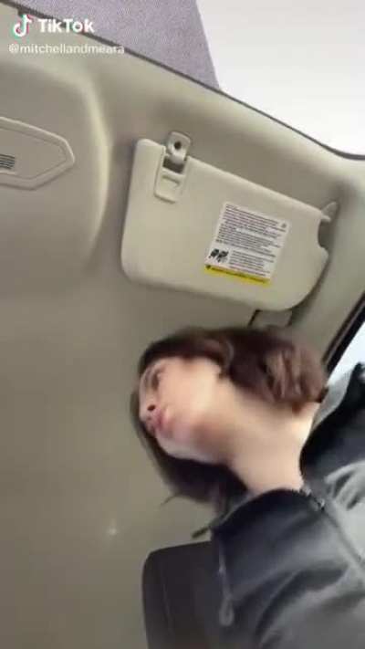 Lipstick prank on gf...