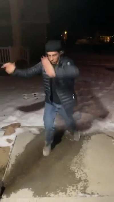 WCGW if I use ice as a treadmill?