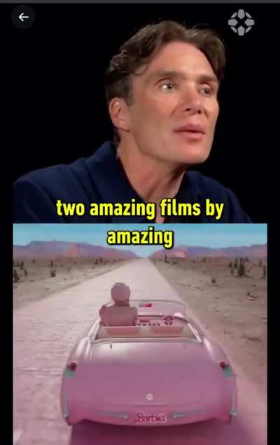 Cillian Murphy will &acirc;be going to see Barbie 100%&acirc; and &acirc;can&acirc;t wait to see it.&acirc;