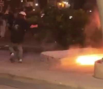 Burning a homeless mans only possessions