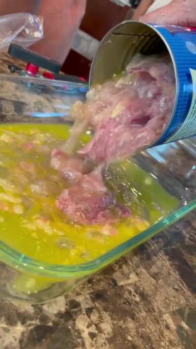 Le poulet en conserve 😍😍😍😍😍😍