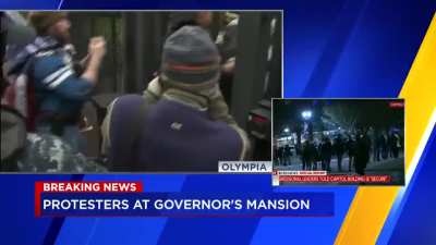 Armed Terrorists Have Stormed The property of the Governor Jay Inslee's Washington Home