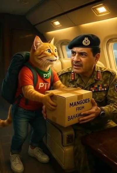 Accept the gift of mangoes from the public and let us be