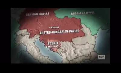 Even though it takes place in an alternate history. Imagine if there was a world war that had the same cause. The assassination of archduke Franz Ferdinand.