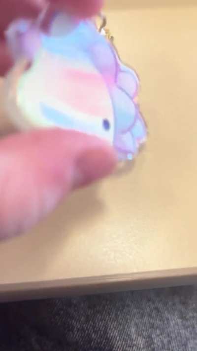Snom keychain w/ normal AND shiny snom