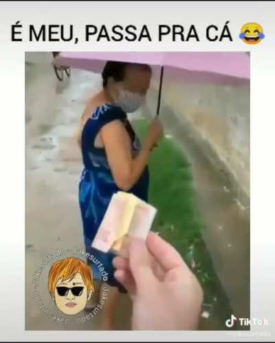 N&atilde;o assista tik tok s&oacute; eu posso pq eu tenho celebro forte