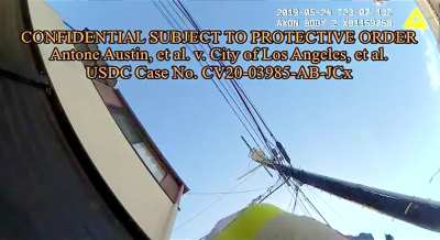 LAPD got a call about a white suspect violating a protection order. Instead of looking for the suspect, ten LAPD cops chose to attack a random black man who was just taking out his trash.