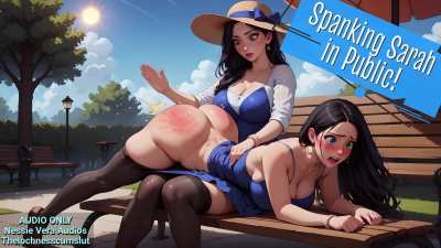 NEW AUDIO!! Spanking Sarah in Public