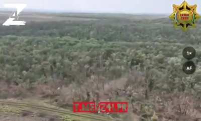 Russian drone successfully neutralises 2 Ukrainian drones. 