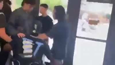 Guy thanks a man for beating him up