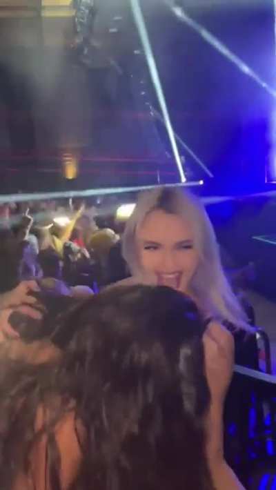 At a concert