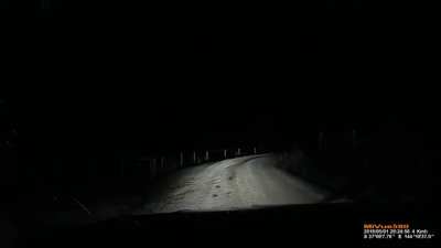 Just driving in the night, chilling