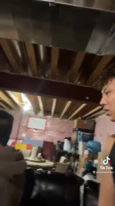 Asian dad tries to laugh