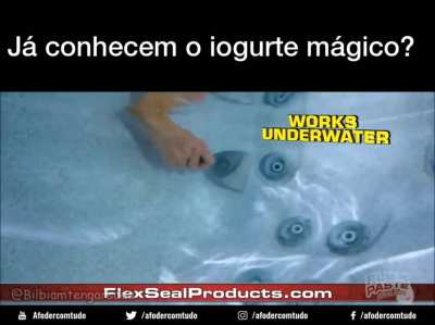 Iogurte cola tudo fodase