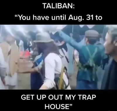 CONTEXT: US &amp;amp; allies are supposed to pull out forces by August 31 2021.