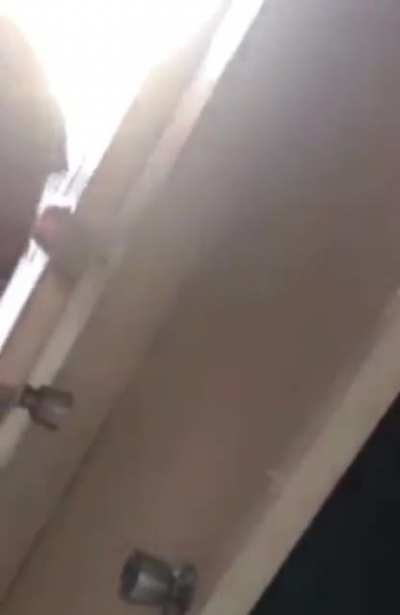 They kicked in his door to find their daughter that ran away